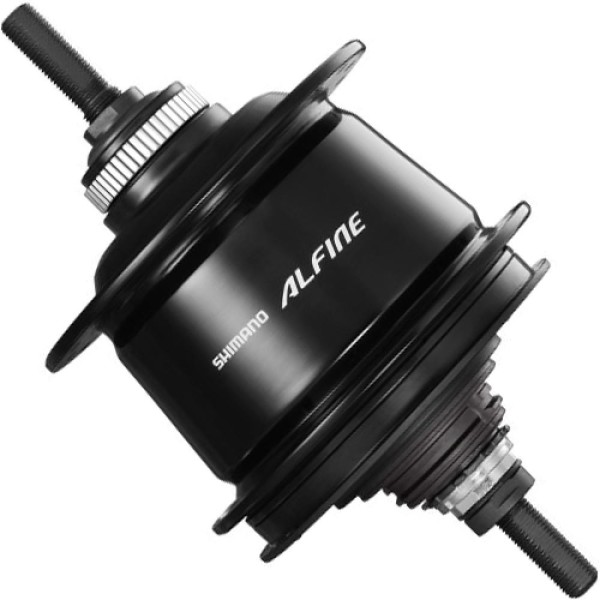 Hinterradnabe Shimano Alfine SG-S7001-8, 32Loch, schwarz, Festachse, 8 Gang, Shimano, I-SGS70018BL