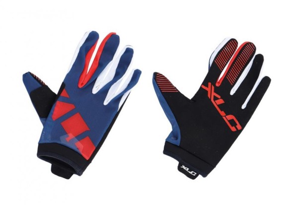 XLC Langfingerhandschuh MTB blau Gr. XS