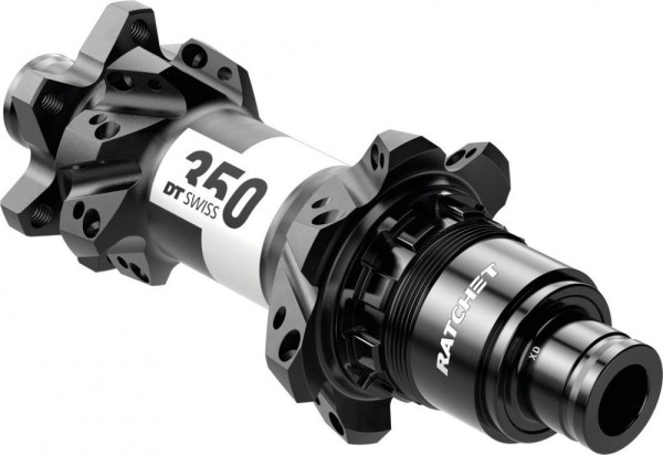 HR-Nabe DT Swiss 350 MTB Straightpull DB 142/12mm TA, IS 6-b., 28L, Sram XD