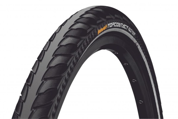 Continental Reifen TopContact II faltbar 28x1 3/8x1 5/8 Zoll 37-622 schwarz Reflex E-50