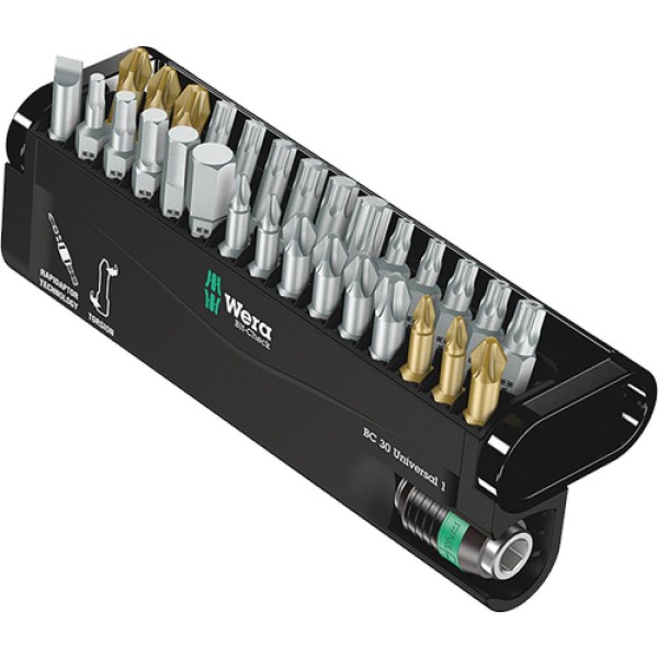 Wera Bit-Check 30 Universal 1 Bit-Halter 30-teilig 