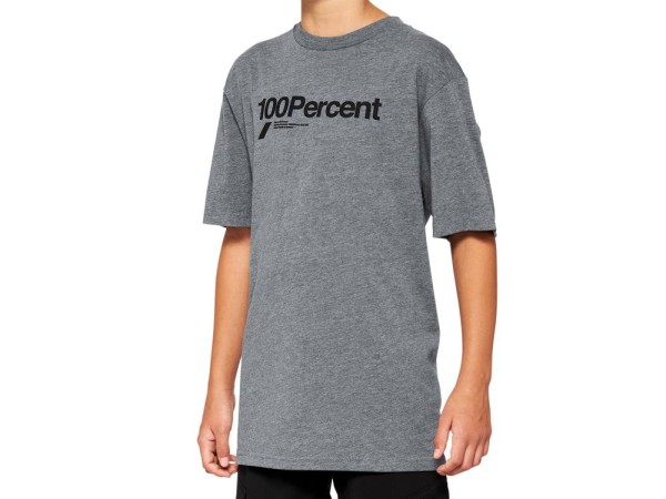 100% Manifesto Youth t-shirt, Heather Grey, KL