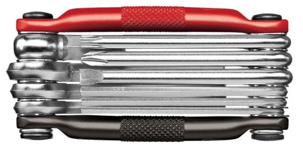 Crankbrothers Multi-10 Multitool, black/red