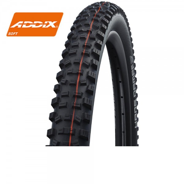 Reifen Schwalbe Hans Dampf Super Gravity TLE E-25, Falt, Addix Soft, schwarz-skin