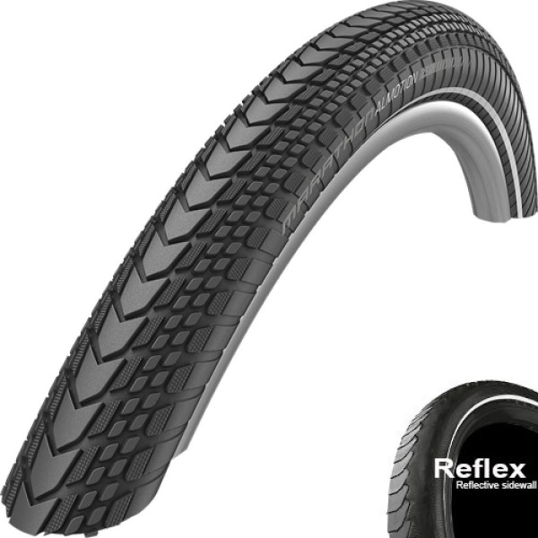 Schwalbe Reifen Marathon Almotion 28x2.00" 50-622 schwarz Reflex E-25 HS603 faltbar