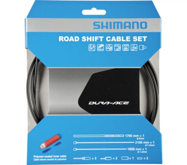 Shimano Schaltzug-Set Road polymerbeschichtet