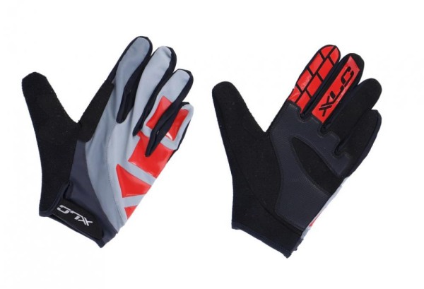 XLC Langfingerhandschuh Enduro CG-L13 rot/grau Gr. XS