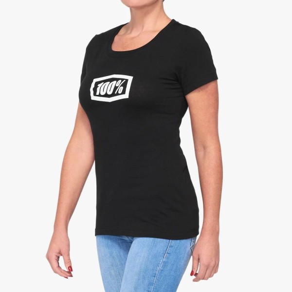 100% Icon Womens T-Shirt schwarz L