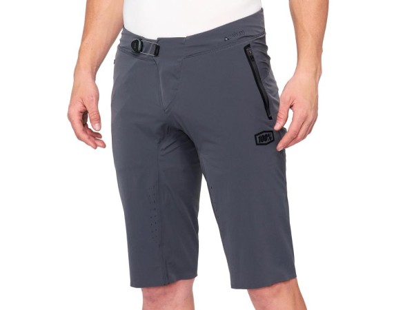 100% Celium Shorts, charcoal, 30"