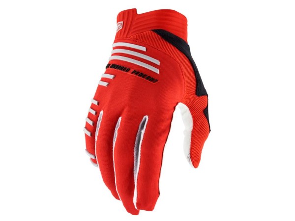 100% R-Core Gloves, Racer Red, XL