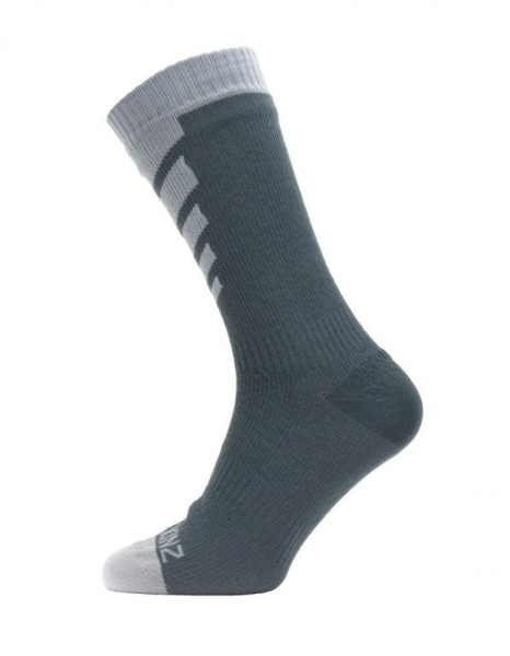 Socken SealSkinz Warm Weather Mid Length grau, Gr.S (36-38), unisex, wasserdicht