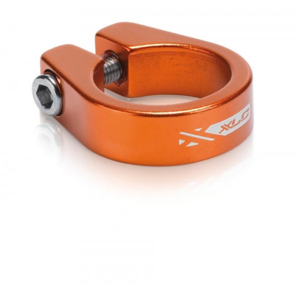 XLC Sattelstütz-Klemmring PC-B09 &#216; 31,6 mm orange, mit Innensechskant