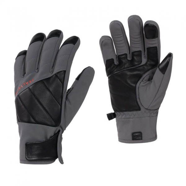 Handschuhe SealSkinz Rocklands grau/schwarz, Gr. M