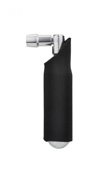 Birzman Zacoo CO2 bottle set 25g 3 pcs CO2, neoprene grip, black/silver