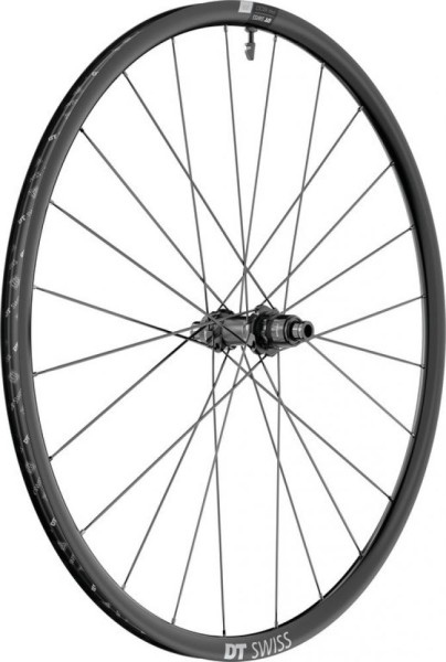 HR DT Swiss PR 1600 Spline 23 DB, 28"/20 Alu, schwarz, CL 142/12 mm TA, Sram