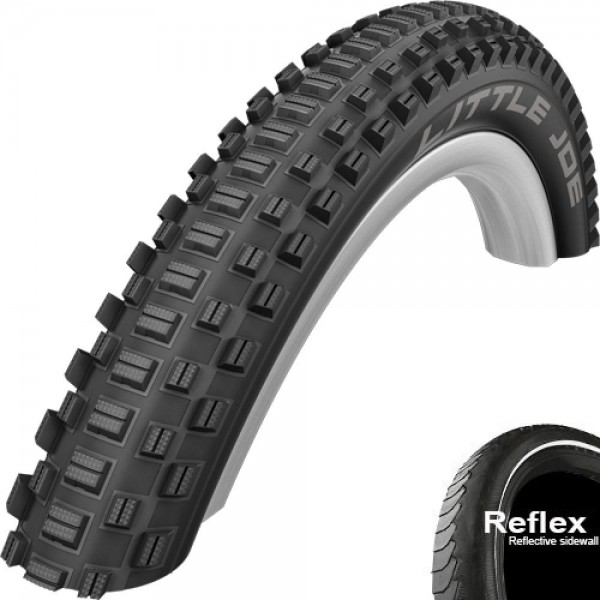 Reifen Schwalbe Little Joe, Falt, Addix Reflex schwarz 