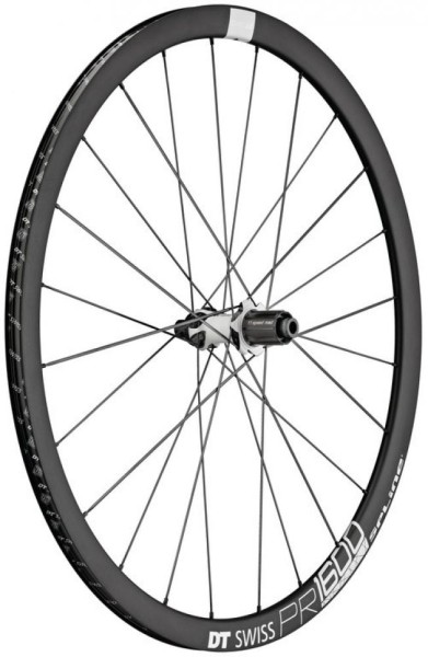 HR DT Swiss PR 1600 Spline DB 32 Alu, sz, CL, 142/12mm TA, Shimano