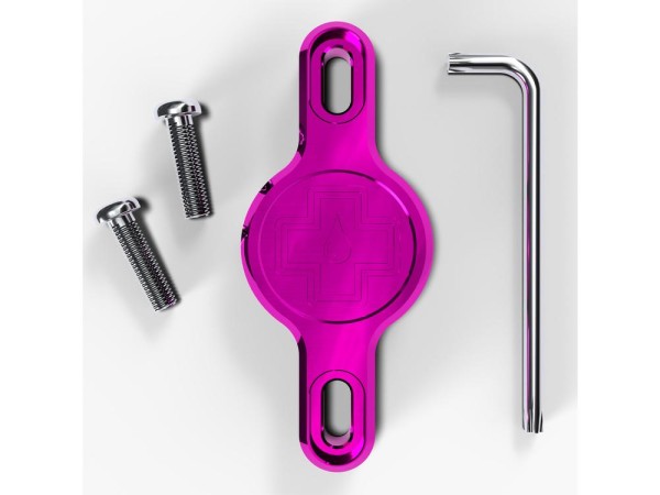 Muc Off Secure Tag Holder V2, pink, unis