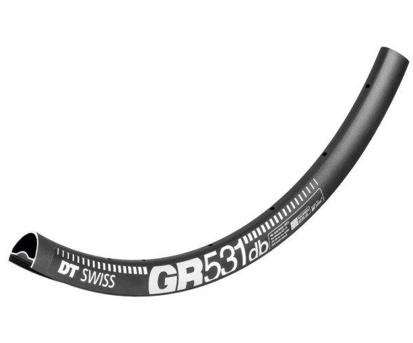 Felge DT Swiss GR 531 DB 29", schwarz, 28 Loch, 622-24