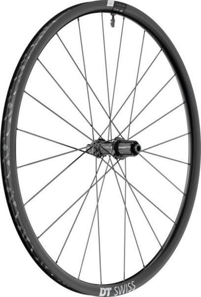 HR DT Swiss GR1600 Spline 25 DB 28"/24 Alu schwarz, CL,142/12mm TA, Shim.RD11SP