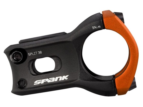 Spank Split Vorbau, 31.8mm, orange, 33