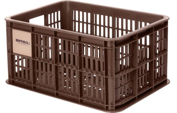 BASIL TRANSPORTKORB CRATE S,KUNST.17,5L,BROWN,95%RC