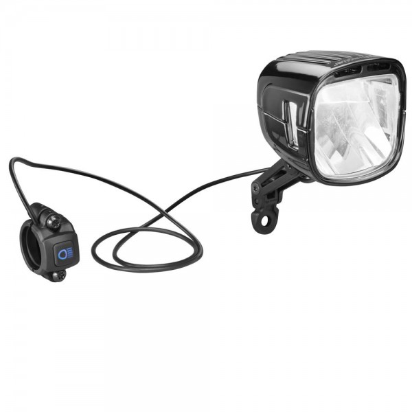 Busch&Müller B&M LED-Scheinwerfer LUMOTEC IQ-XL Abblendlicht: 300 Lux (10 Watt) Fernlicht: 250 Lux (16 Watt) STVZO