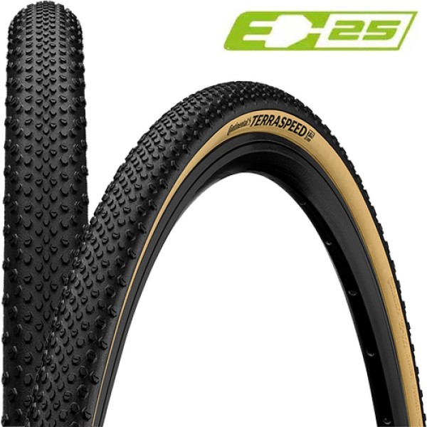 Continental Reifen Terra Speed 28x1.35" 35-622 schwarz/creme E-25 faltbar