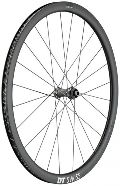 VR DT Swiss PRC 1400 Spline DB 35 28"/18 Carbon, Center Lock, 100/12mm TA