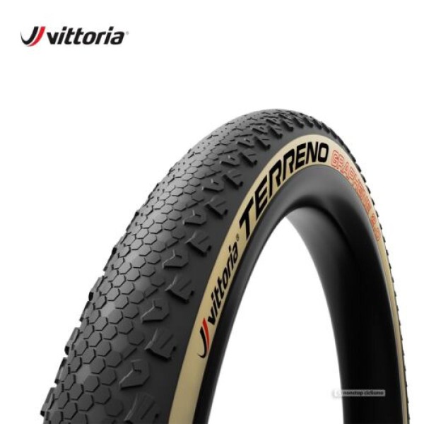 Reifen Vittoria Terreno 29x2.25" 55-622 schwarz/beige TLR faltbar