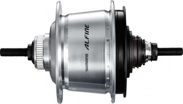 HR-Nabe Shimano Alfine SGS70018AL 8-Gang, 36 Loch, Disc,silber,o. Zubehör