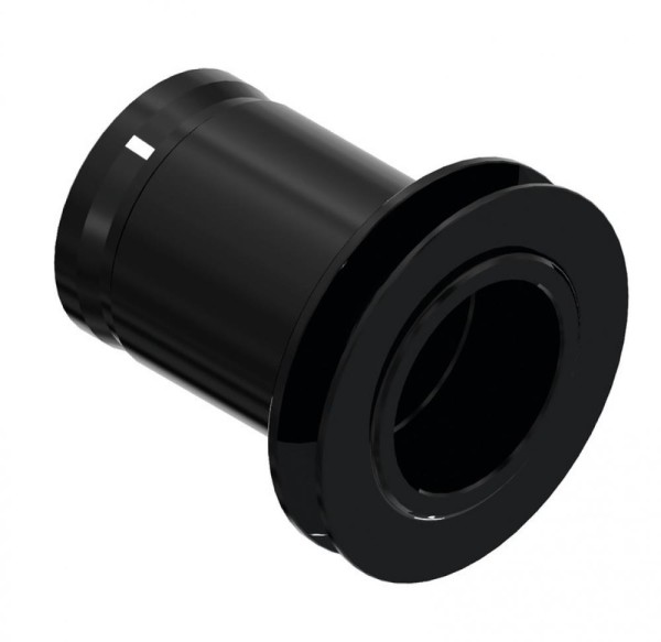 HR-Adapter DT Swiss 12 mm TA links, schwarz,12 mm TA, HWA00100S7841S