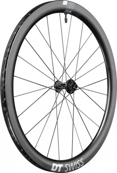 VR DT Swiss ERC1400 Dicut DB 45 28"/22 Carbon, Center Lock,100/12mm TA