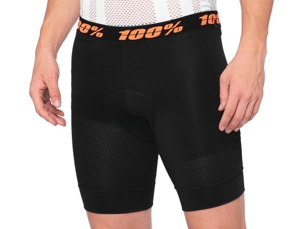 100% Crux Liner Shorts, black, 30"