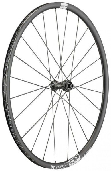 VR DT Swiss E 1800 Spline DB 23 Alu, schwarz, Center Lock,100/12mm TA