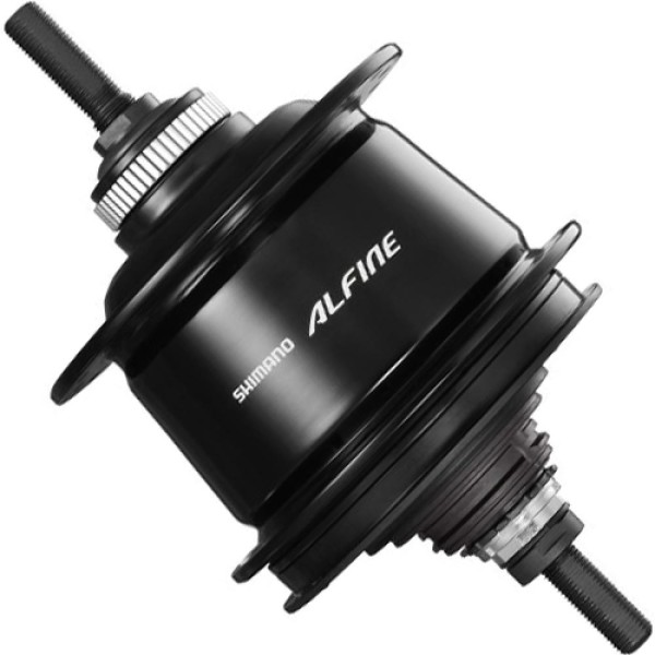 Hinterradnabe Shimano Alfine SG-S7001-8, 36Loch, schwarz, Festachse, 8 Gang, Shimano, I-SGS70018AL