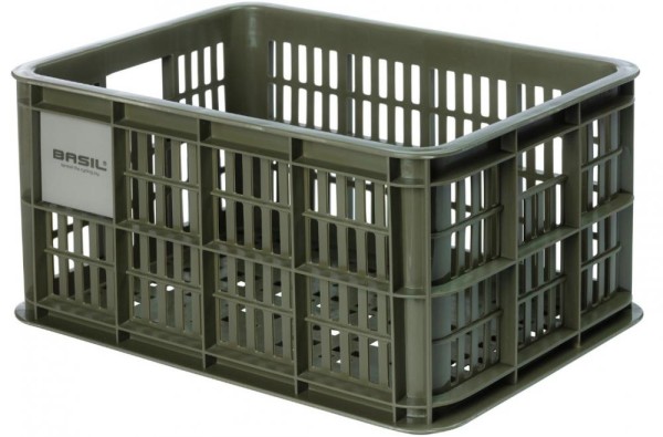 BASIL TRANSPORTKORB CRATE S,KUNST.17,5L,GREEN,95%RC