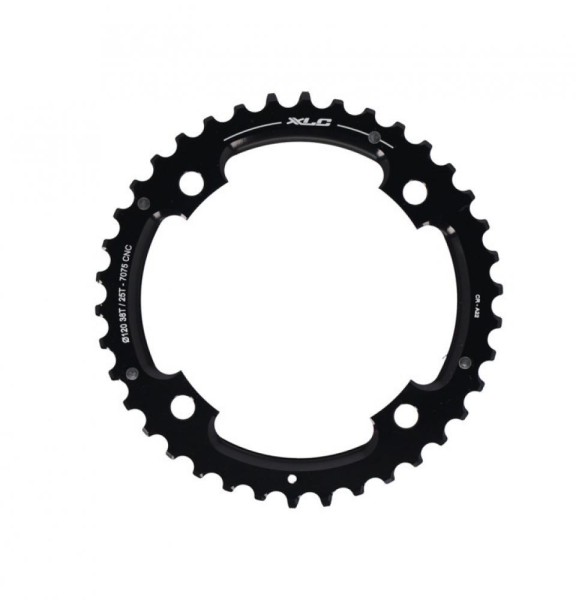 XLC Kettenblatt CR-A22 Sram 2x10 speed, &#216;120mm, 38 Zähne