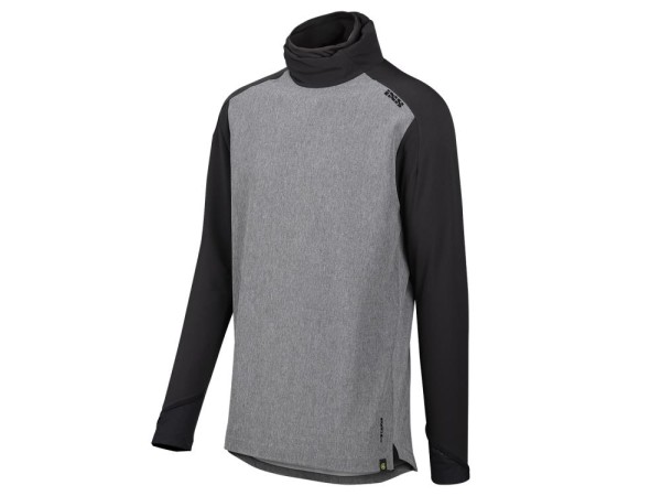 iXS Carve Digger Hooded Jersey, graphite/black, S