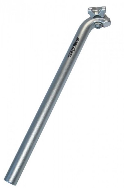 Patentsattelstütze Ergotec Hook &#216; 29,0mm, 400mm, silber, Alu
