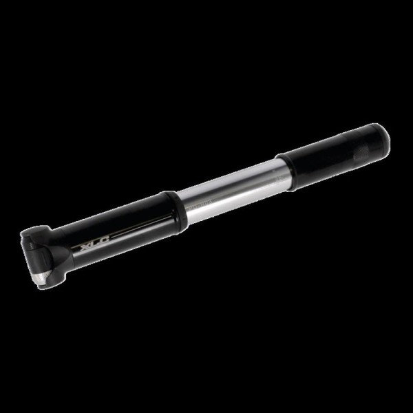 XLC Minipumpe Race PU-R03 7 bar silber schwarz 220mm Alu Dualkopf