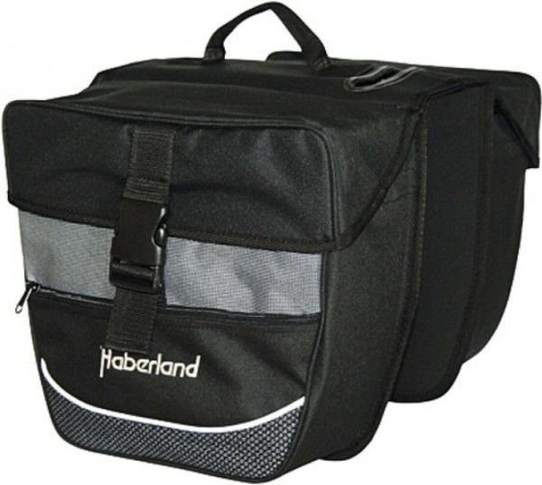 DOPPELTASCHE HABERLAND 25 L SCHW./SILBER