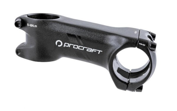 Procraft Vorbau Road Race -7&#176; 31,8 mm 60 mm schwarz