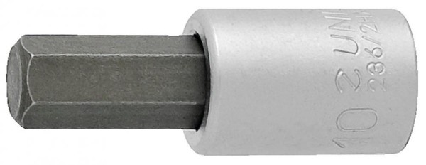 Schraubendrehereinsatz Unior 3/8" für Innensechskantschrauben 10mm,236/2HX