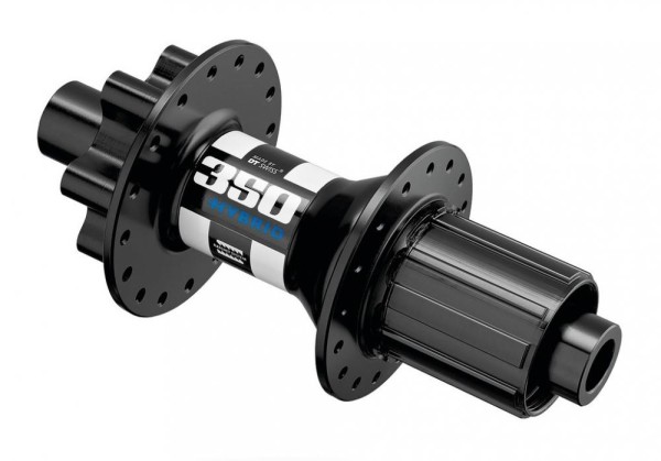 HR-Nabe DT Swiss 350 Hybrid DB 148/12 TA Boost, IS 6-bolt, 32L, Shimano