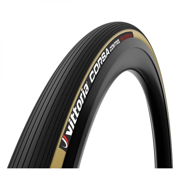 Schlauchreifen Vittoria Corsa Control 28" schwarz/beige 4C 