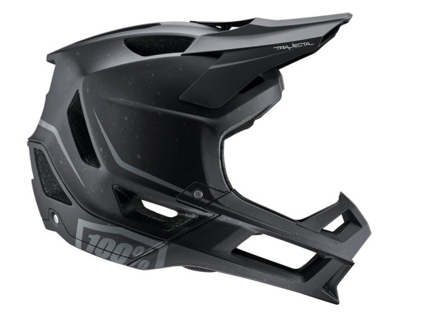 100% Trajecta helmet w/Fidlock, black, M