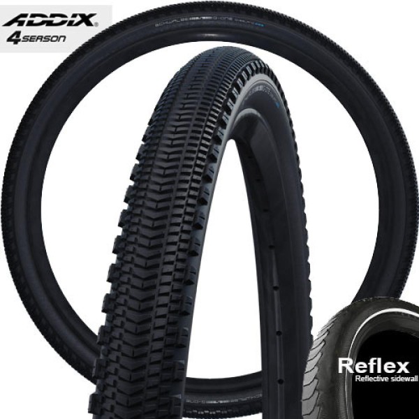 Schwalbe Reifen G-One Overland 365 28x1.50" 40-622 schwarz Reflex TLE E-50 HS622 faltbar