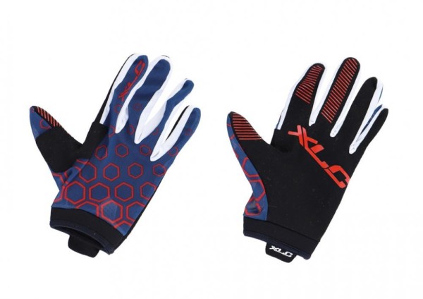 XLC Langfingerhandschuh MTB rot Gr. XS