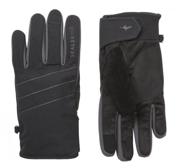 Handschuhe SealSkinz Lyng schwarz/grau, Gr.L